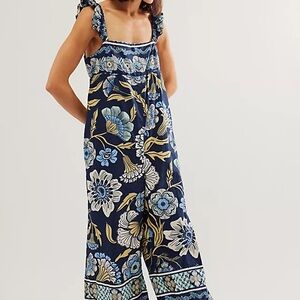 Free People Bali Albright Jumpsuit - XS (fits a small)